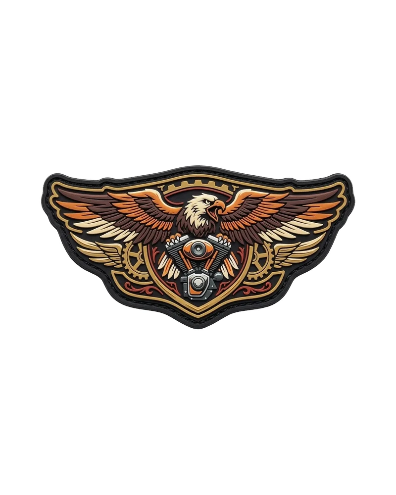Custom patches on bags & gear