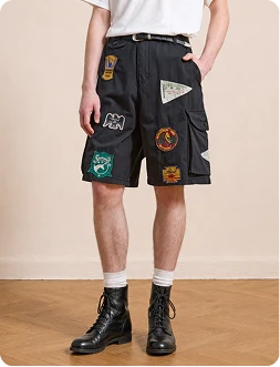 Custom patches on sleeves