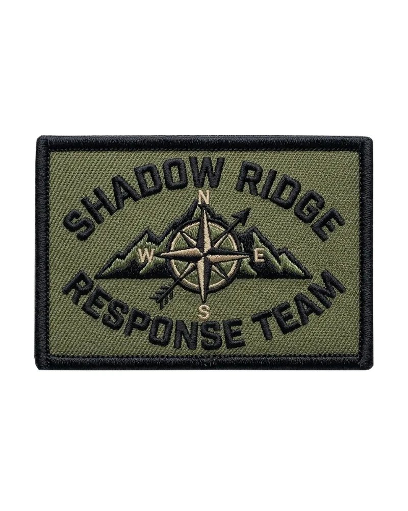 Custom 3D embroidered patch sample 3