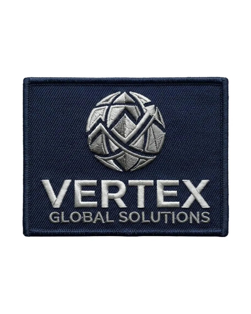Custom 3D embroidered patch sample 9