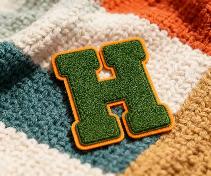 Letterman Patches made in the USA