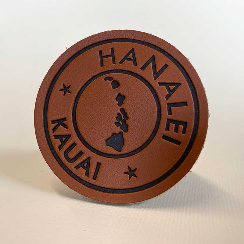 Custom leather patch sample 6