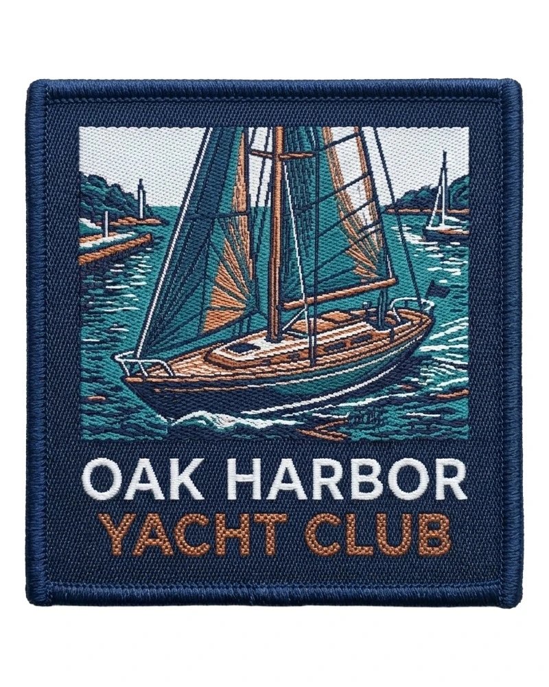 Custom woven patch sample 7