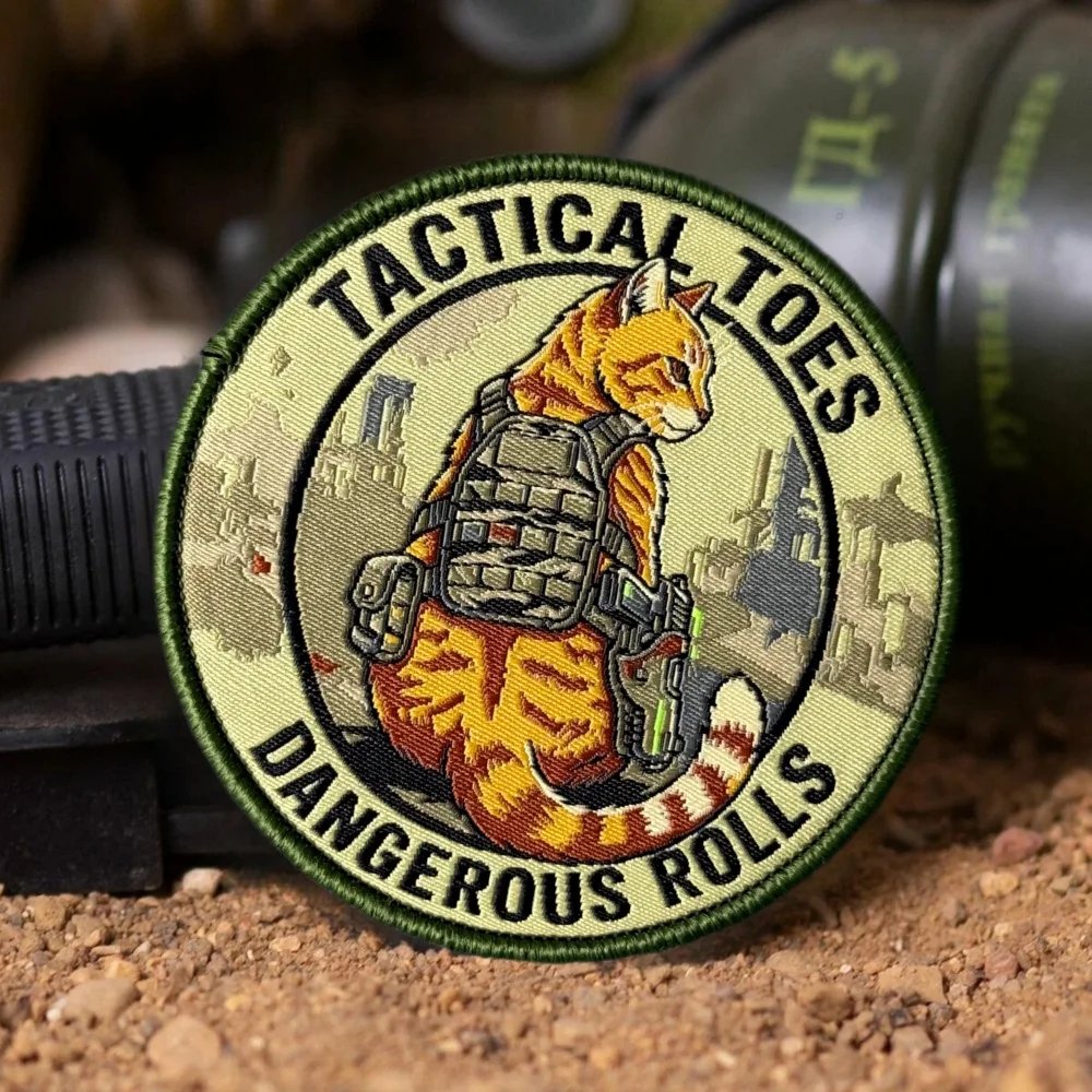 Custom woven patch sample 6