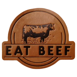 Custom leather patches