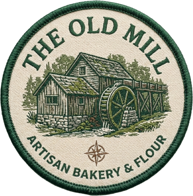 Detailed custom woven patches for USA brands