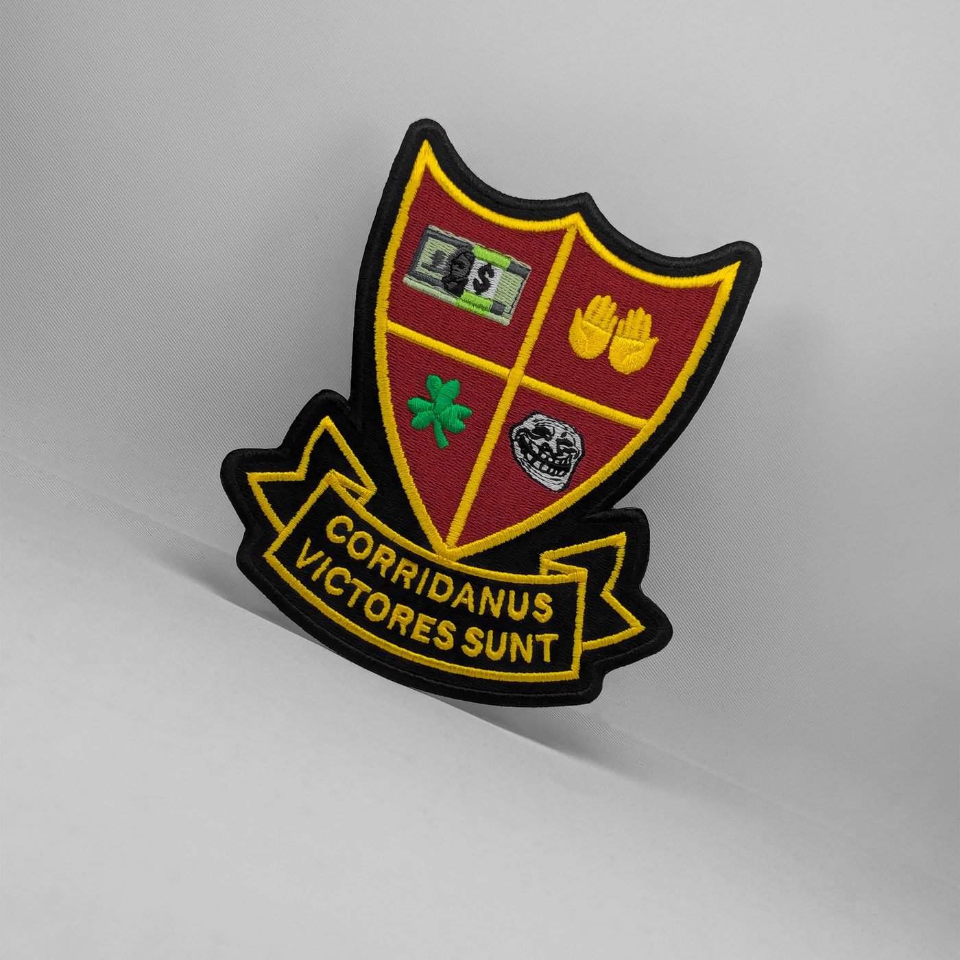 Custom woven crest patch